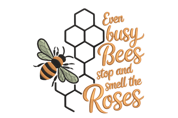 Busy Bees Roses Quote – Positive Bee: A Designer’s Review