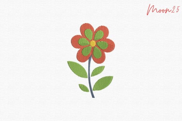 Colorful Daisy: A Craft Fair-Ready Embroidery Design