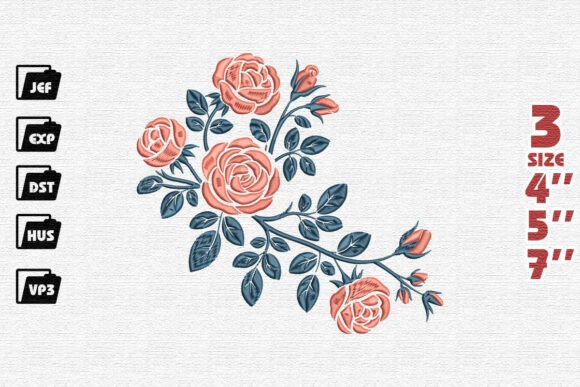 Floral Embroidery Pattern: A Boutique Sweatshirt Designer’s Review